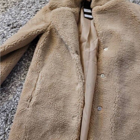 Faux fur coat/teddy jacket - Picture 3 of 7